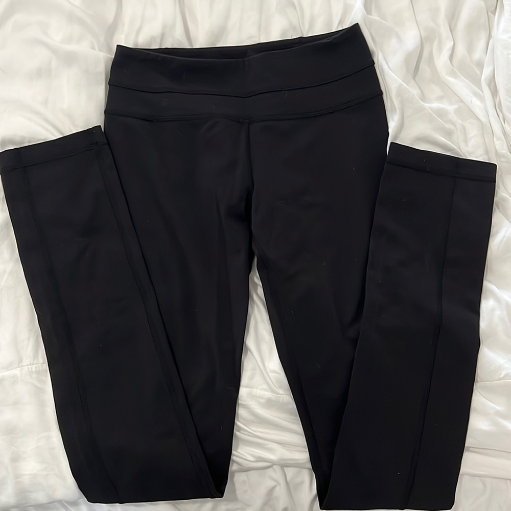 Lululemon size 4 black leggings - extra long 32’ inseam